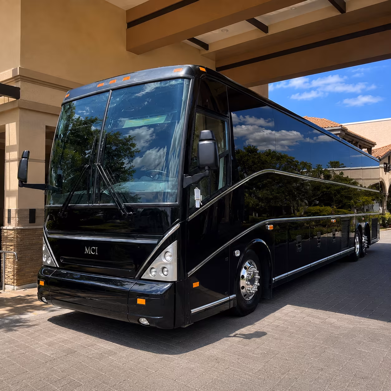 charter buses for ontario convention center attendees staying in rialto