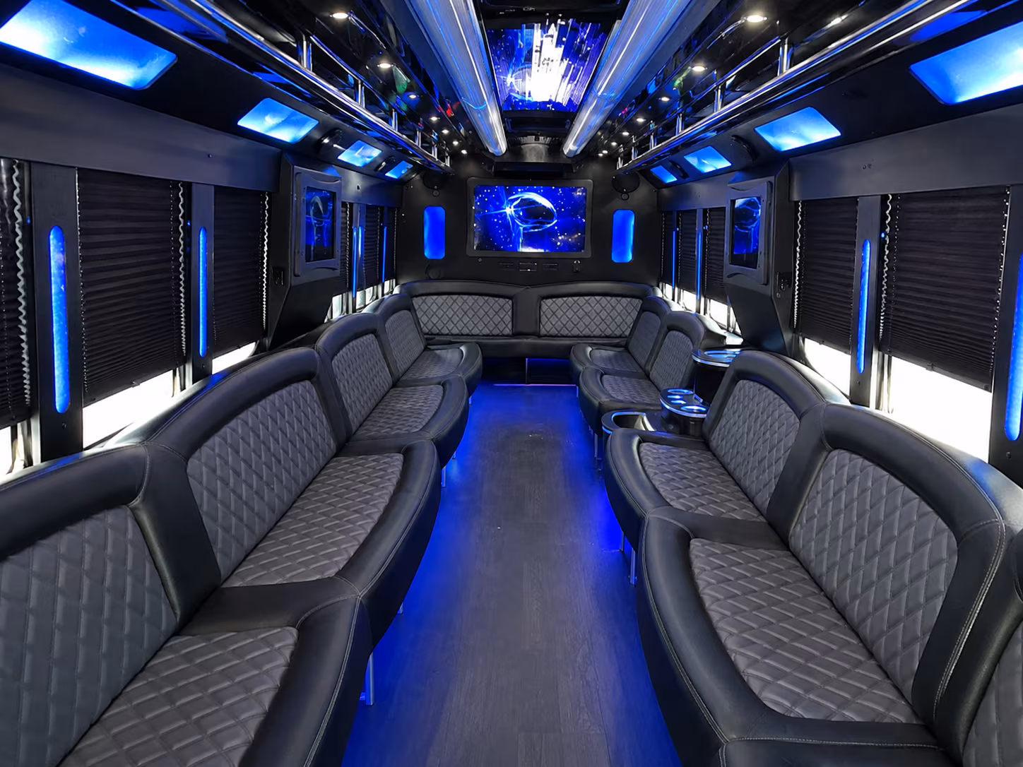 party buses for rialto wedding parties and bridal groups