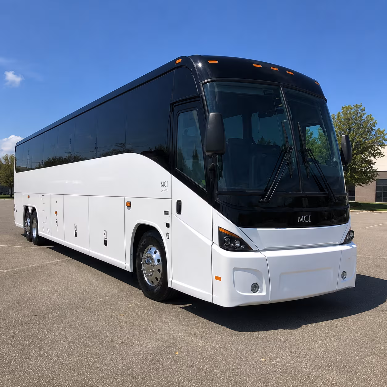 rialto 45 passenger charter bus