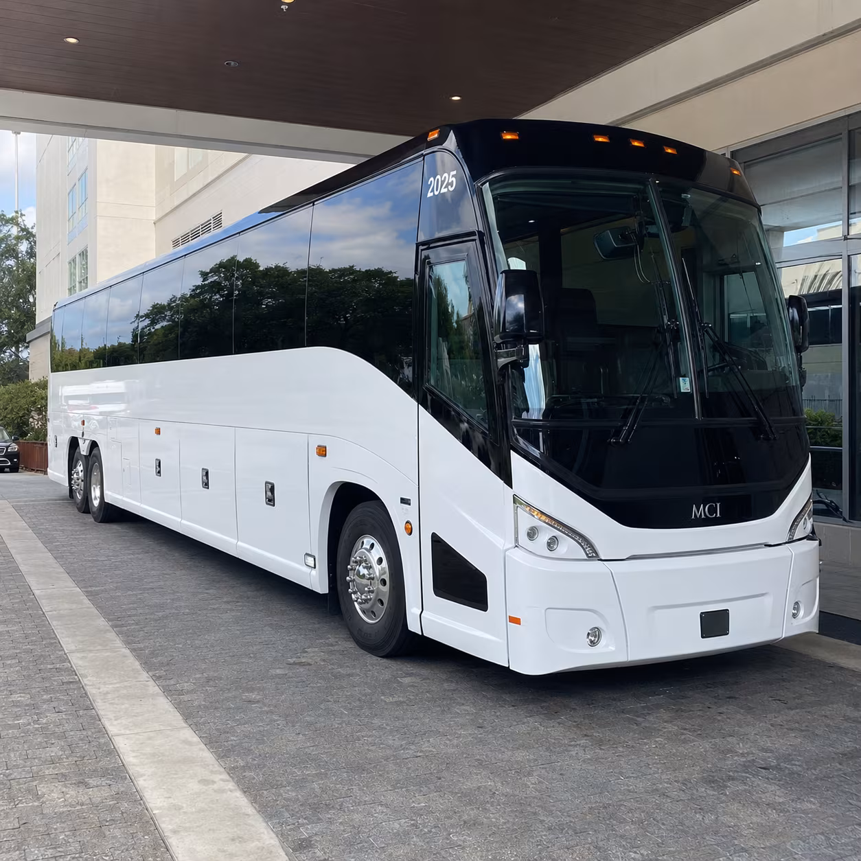 rialto 54 passenger charter bus