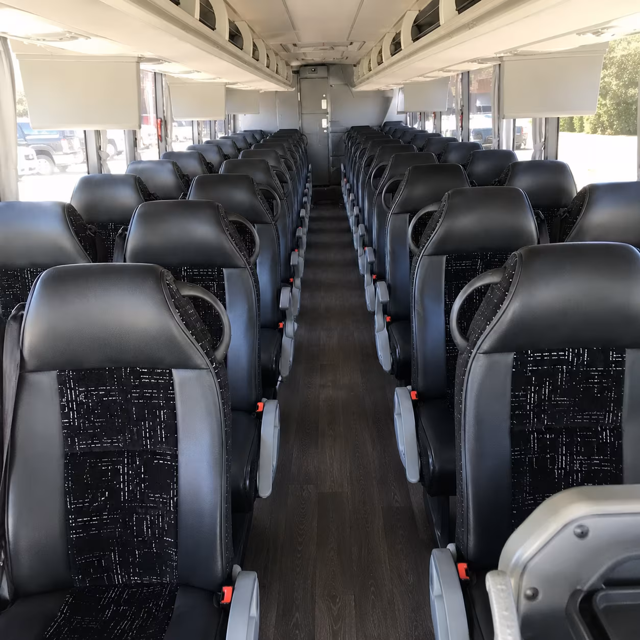 rialto charter bus inside
