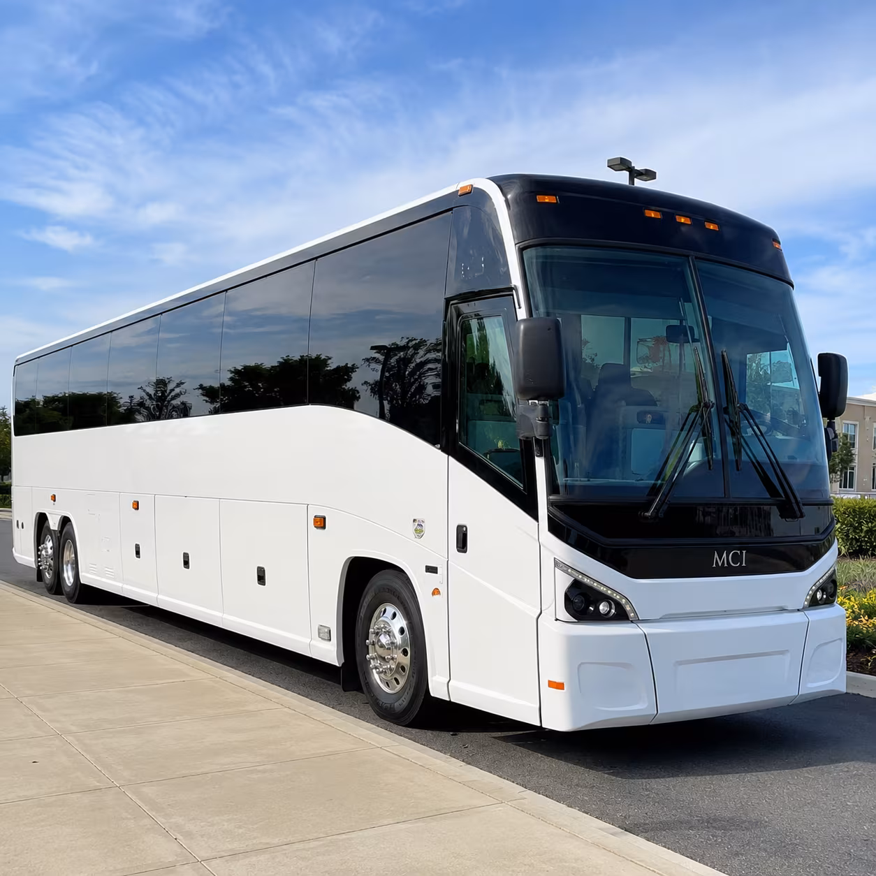 rialto disneyland southern california charter bus rental