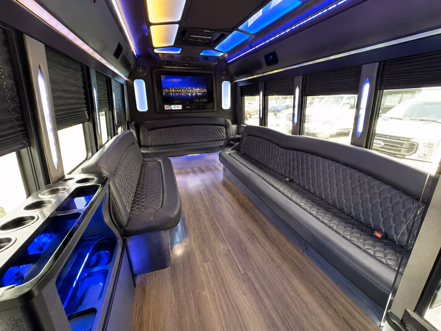 rialto night out party bus rental