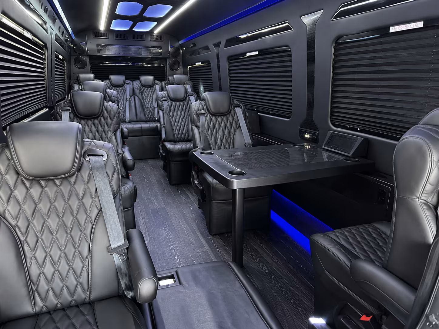 rialto sprinter van with driver interior