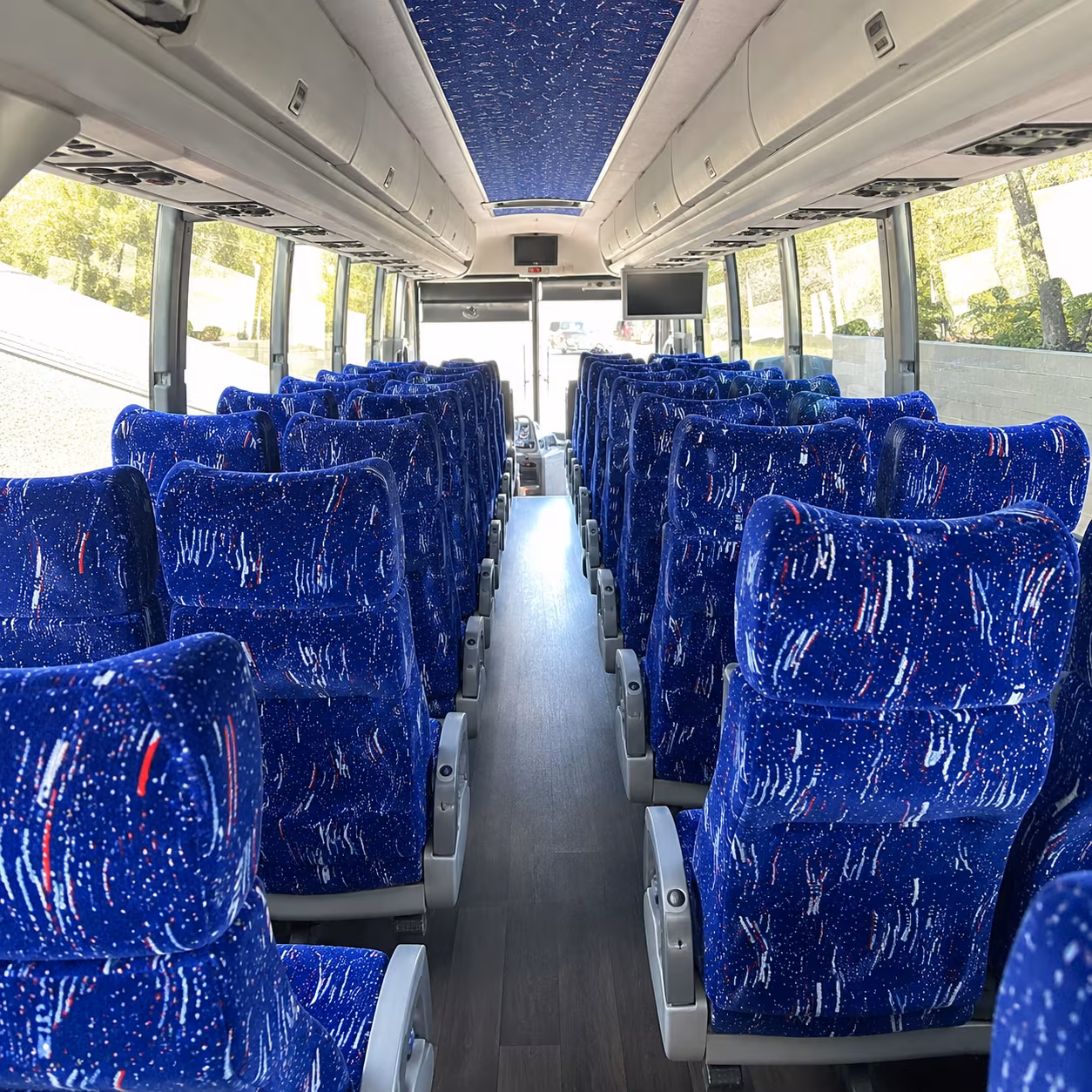 rialto wedding transportation onboard seating
